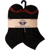 Wholesale - 10pk DOCKERS 1/2 CUSHION LOW CUT SOCKS ASST COLOR SIZE 10-13, UPC: 194587702836